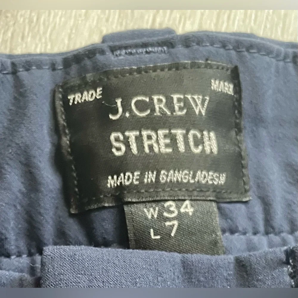 J. Crew Tech Short Bundle in Gray and Navy Blue - Stretch Comfort Tech - Size 34 - Picture 4 of 4